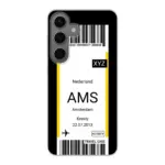 Eigen hoesje maken - Vliegticket - Soft hoesje