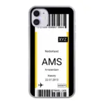 Eigen hoesje maken - Vliegticket - Soft hoesje