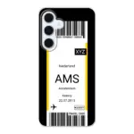 Eigen hoesje maken - Vliegticket - Soft hoesje