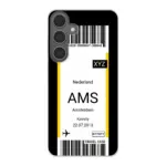 Eigen hoesje maken - Vliegticket - Soft hoesje