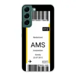 Eigen hoesje maken - Vliegticket - Soft hoesje