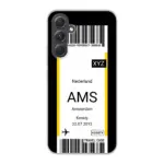 Eigen hoesje maken - Vliegticket - Soft hoesje