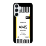 Eigen hoesje maken - Vliegticket - Soft hoesje