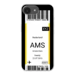 Eigen hoesje maken - Vliegticket - Soft hoesje