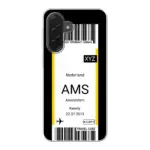 Eigen hoesje maken - Vliegticket - Soft hoesje