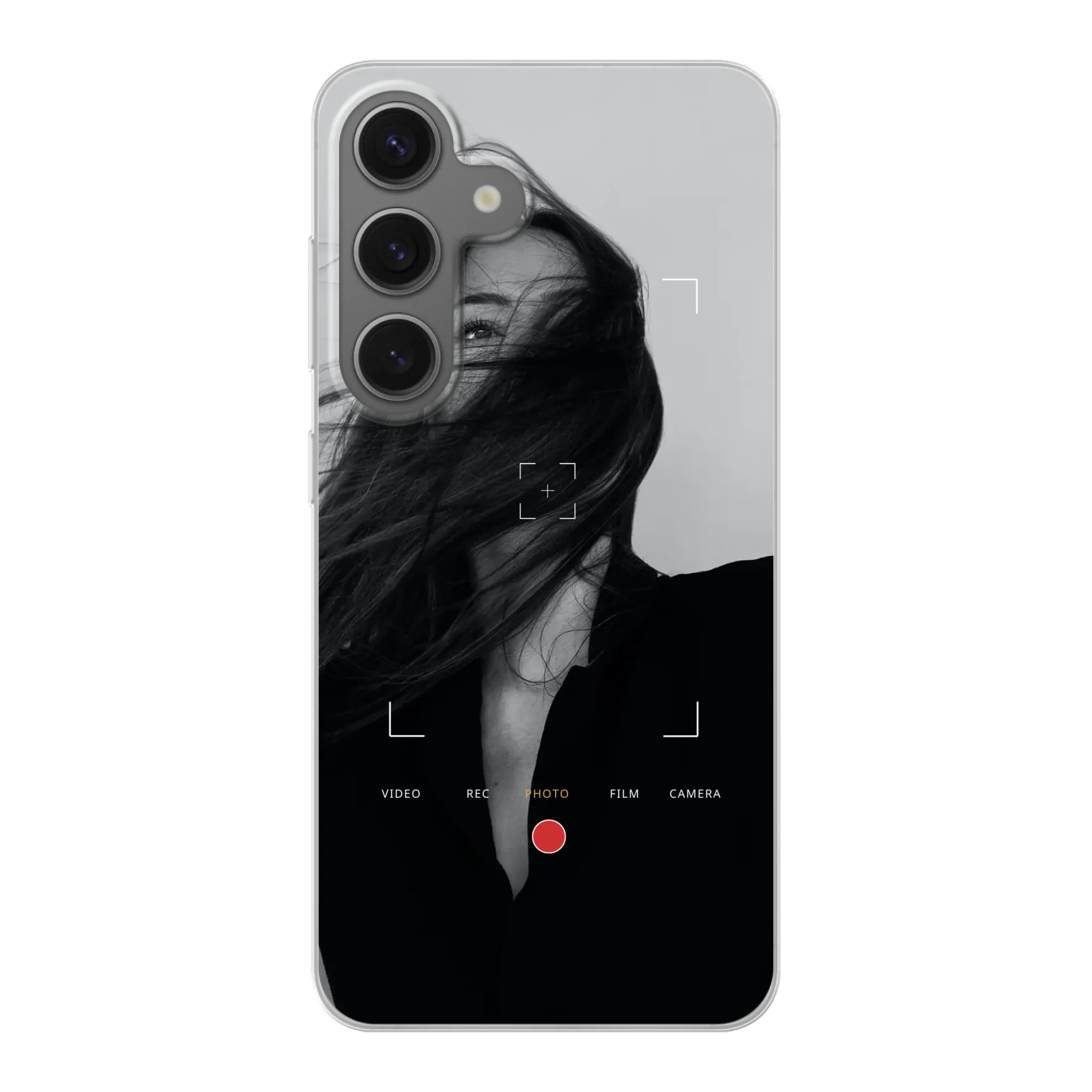 Telefoonhoesje ontwerpen Foto frame  Soft hoesje