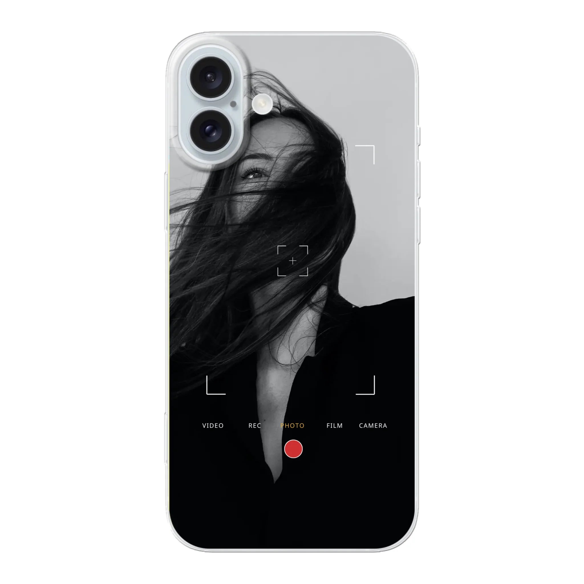 Telefoonhoesje ontwerpen Foto frame  Soft hoesje