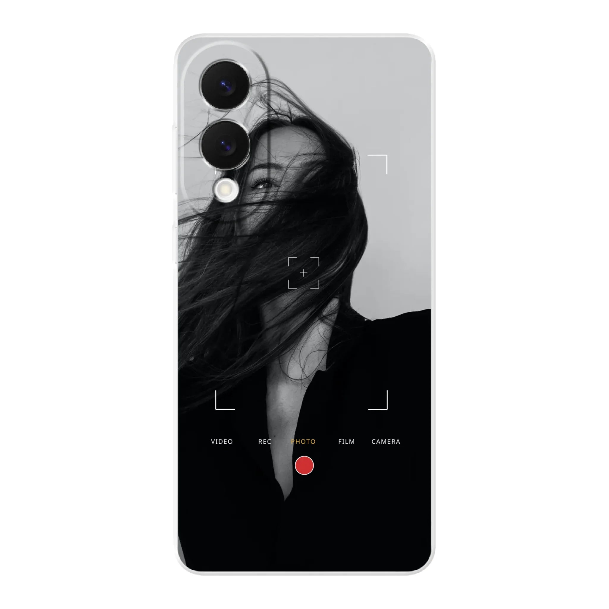 Telefoonhoesje ontwerpen Foto frame  Soft hoesje