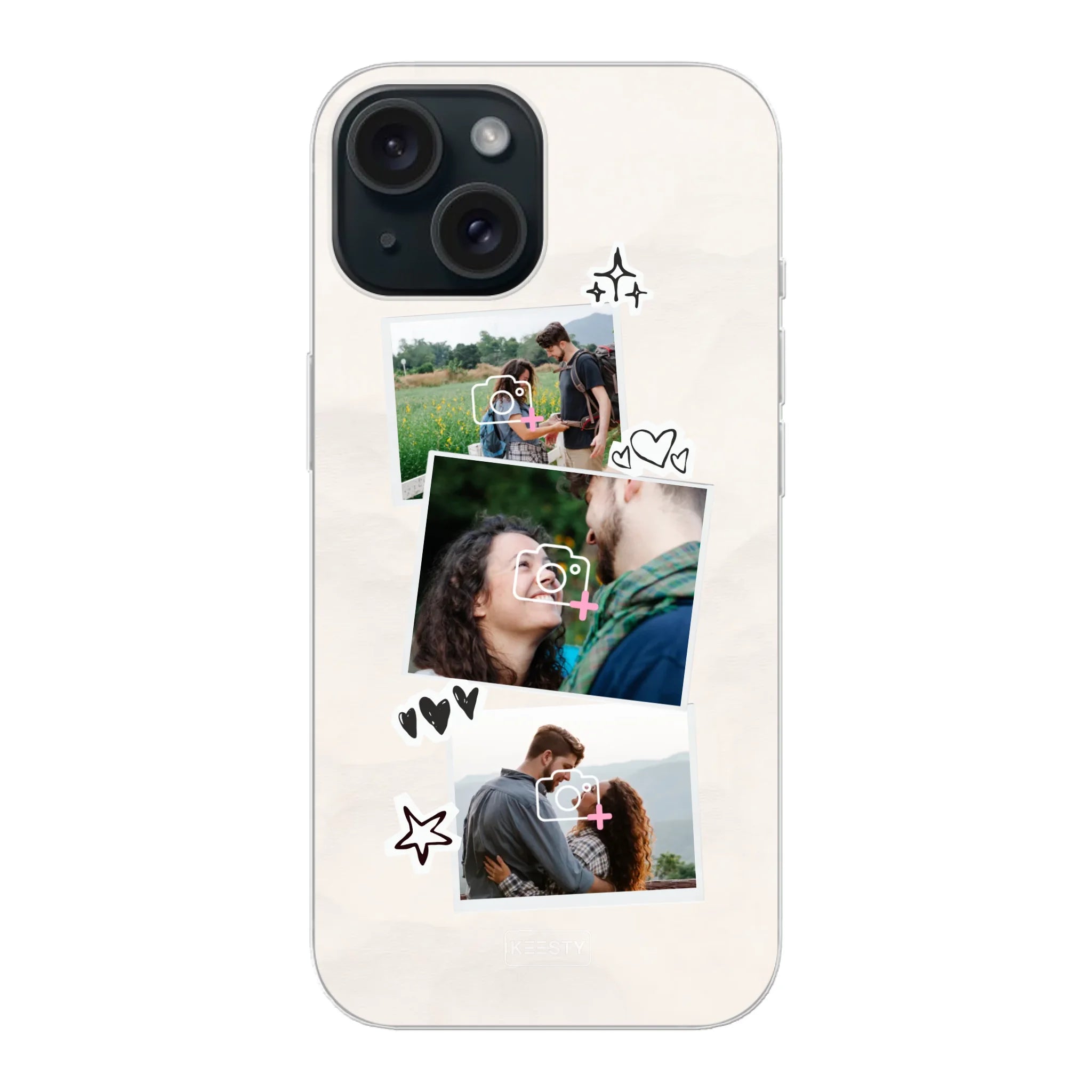 Telefoonhoesje Met Foto - Liefde - Soft hoesje