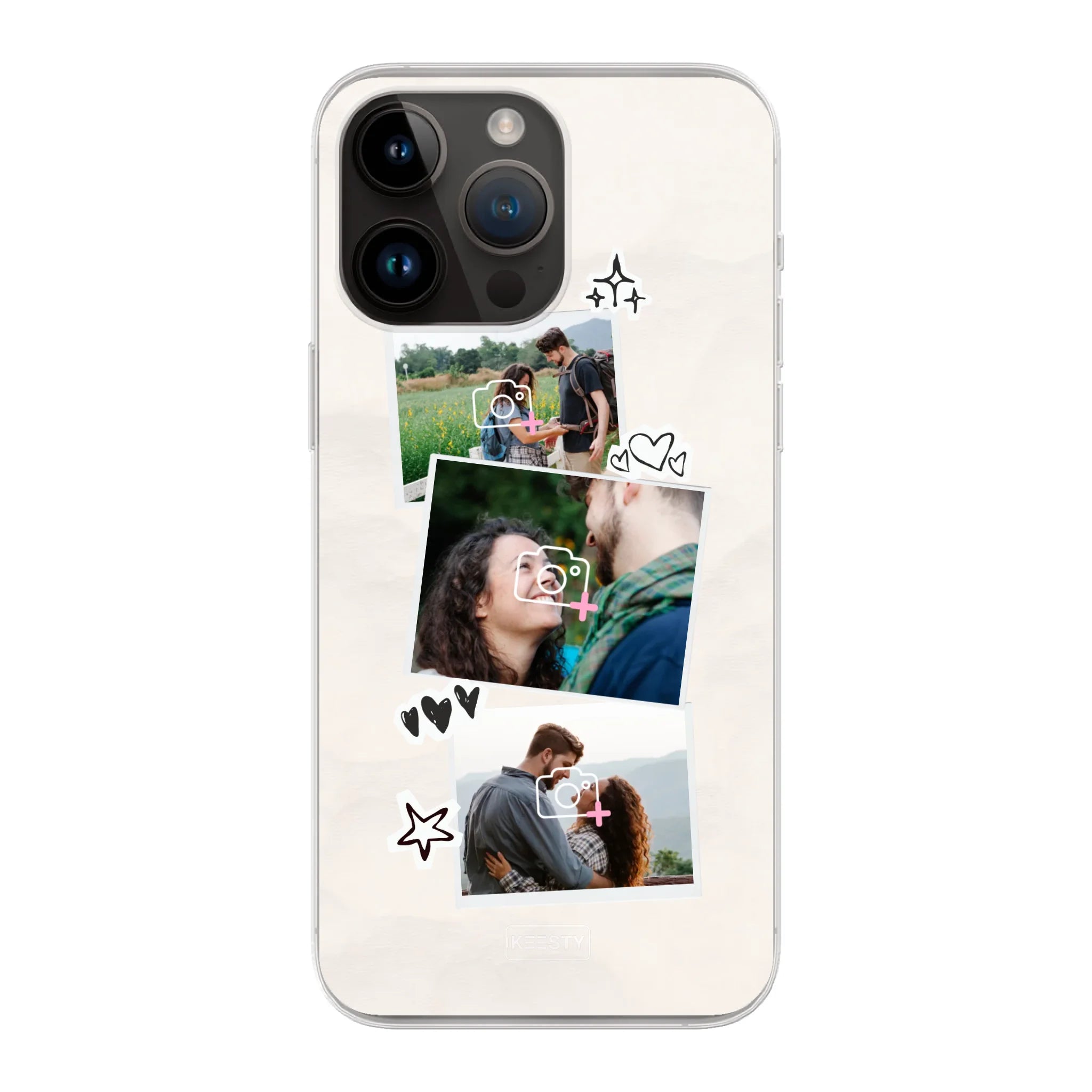 Telefoonhoesje Met Foto - Liefde - Soft hoesje