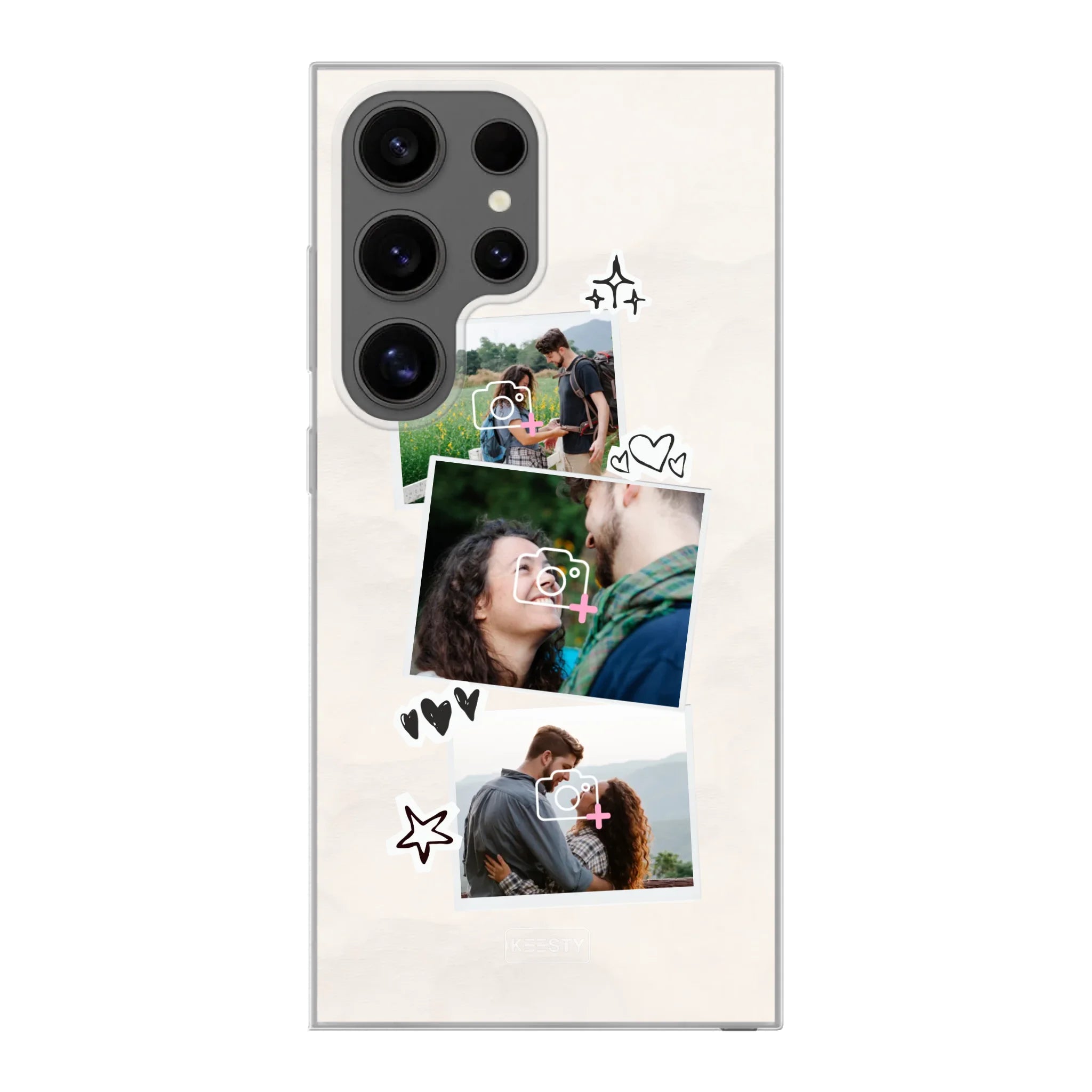 Telefoonhoesje Met Foto - Liefde - Soft hoesje