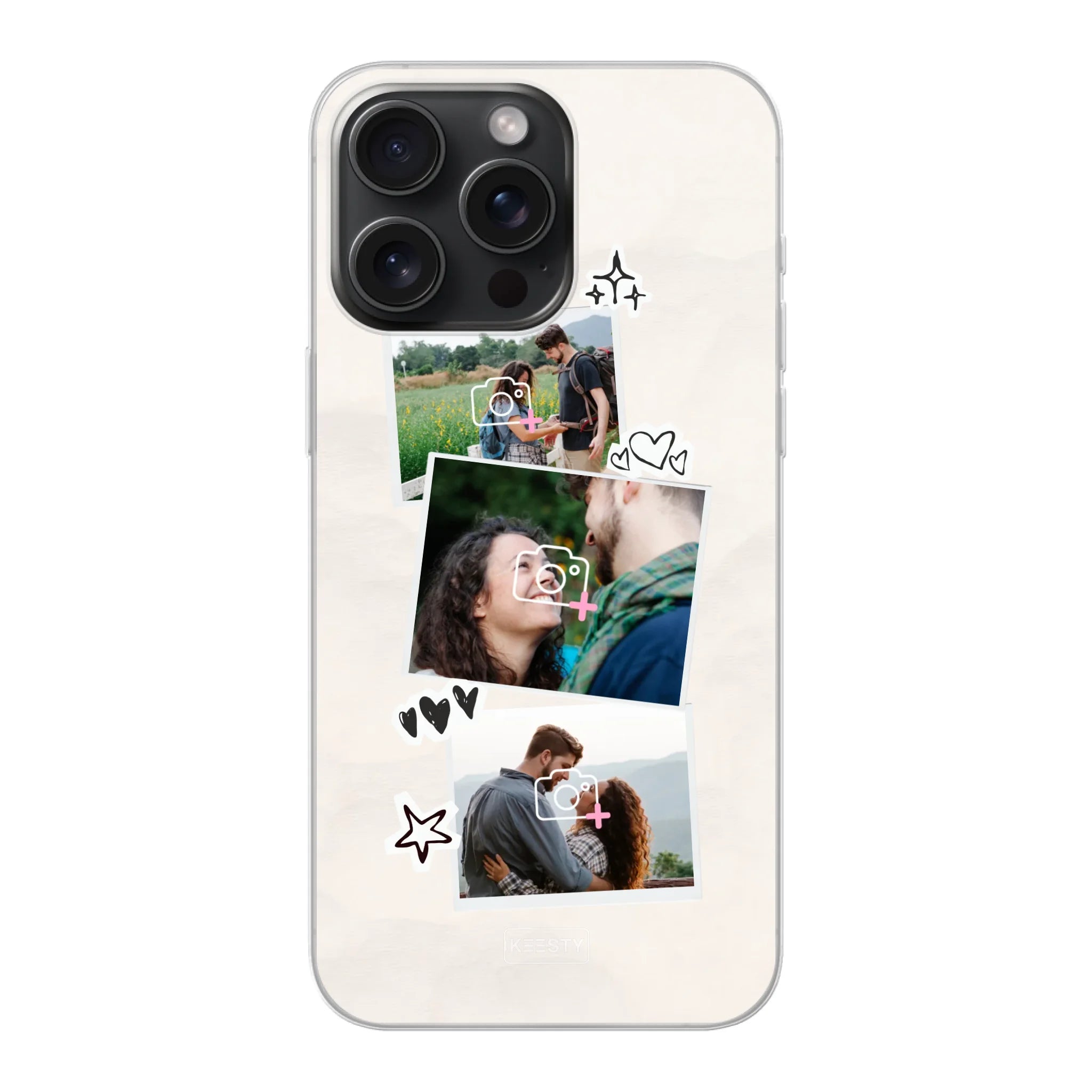 Telefoonhoesje Met Foto - Liefde - Soft hoesje