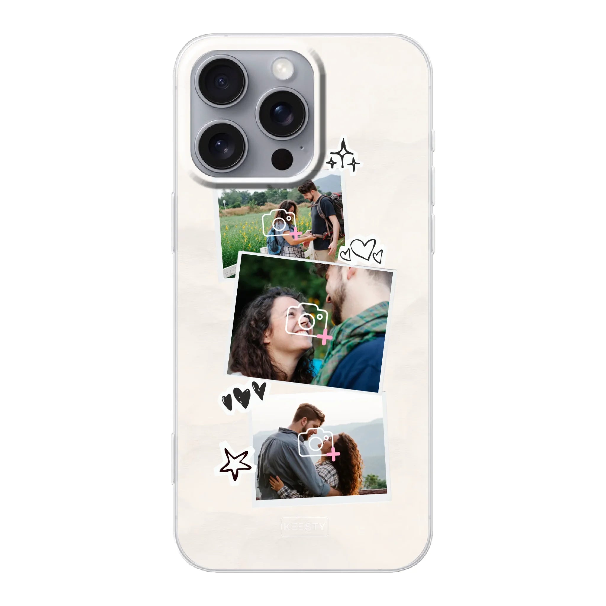 Telefoonhoesje Met Foto - Liefde - Soft hoesje
