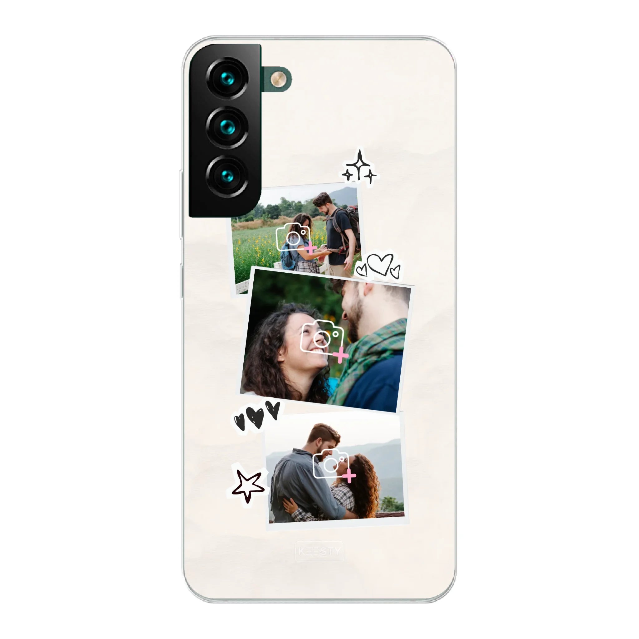 Telefoonhoesje Met Foto - Liefde - Soft hoesje