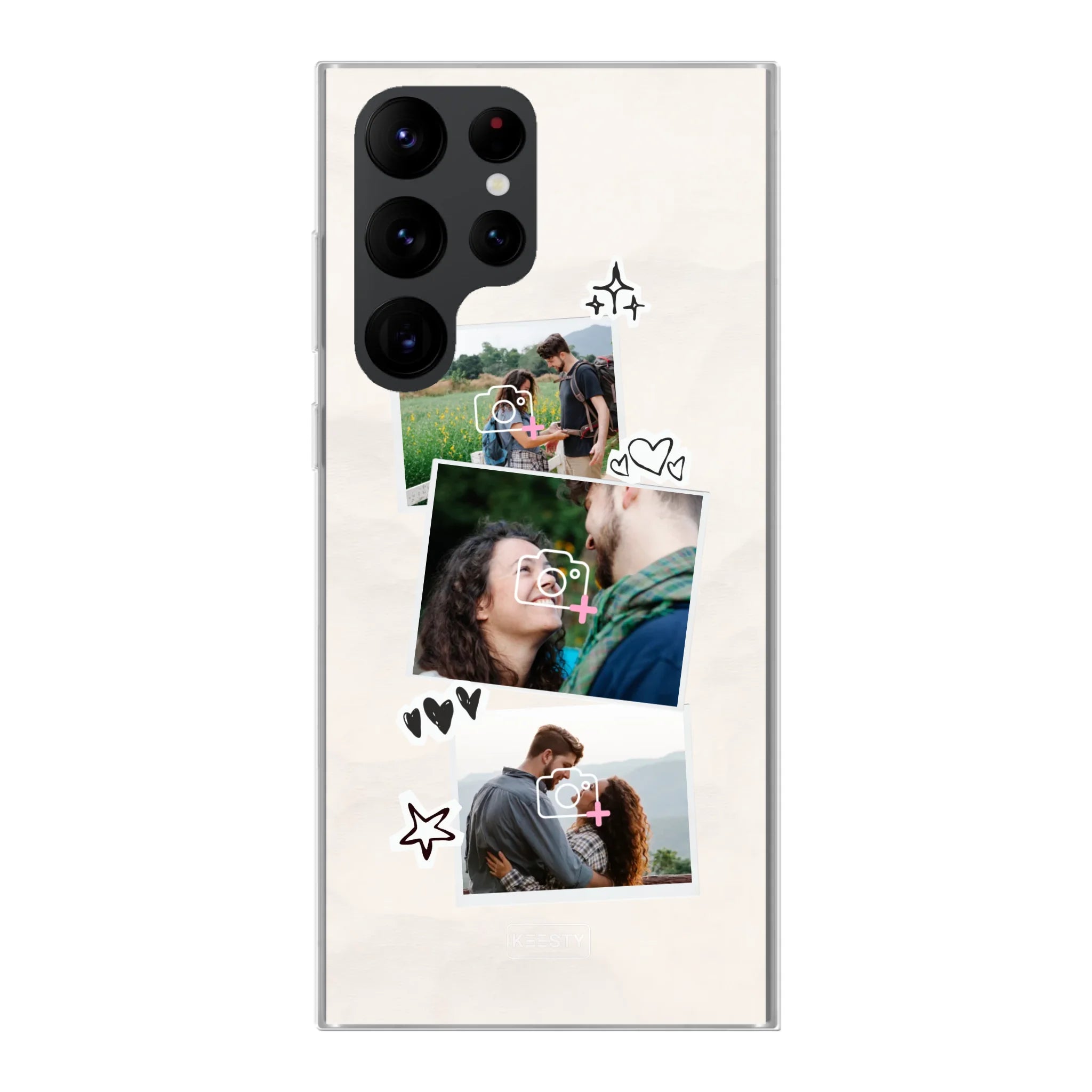 Telefoonhoesje Met Foto - Liefde - Soft hoesje