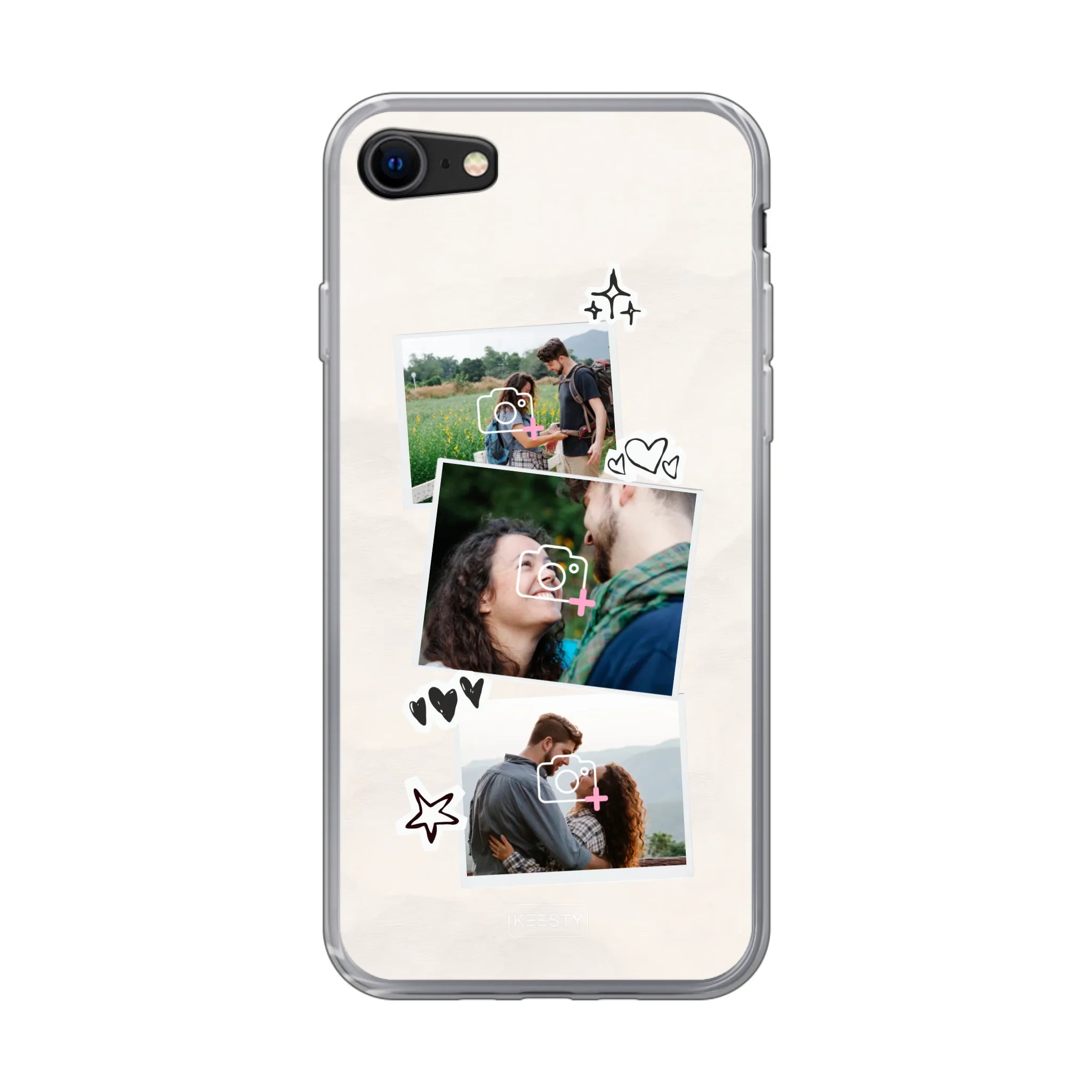 Telefoonhoesje Met Foto - Liefde - Soft hoesje