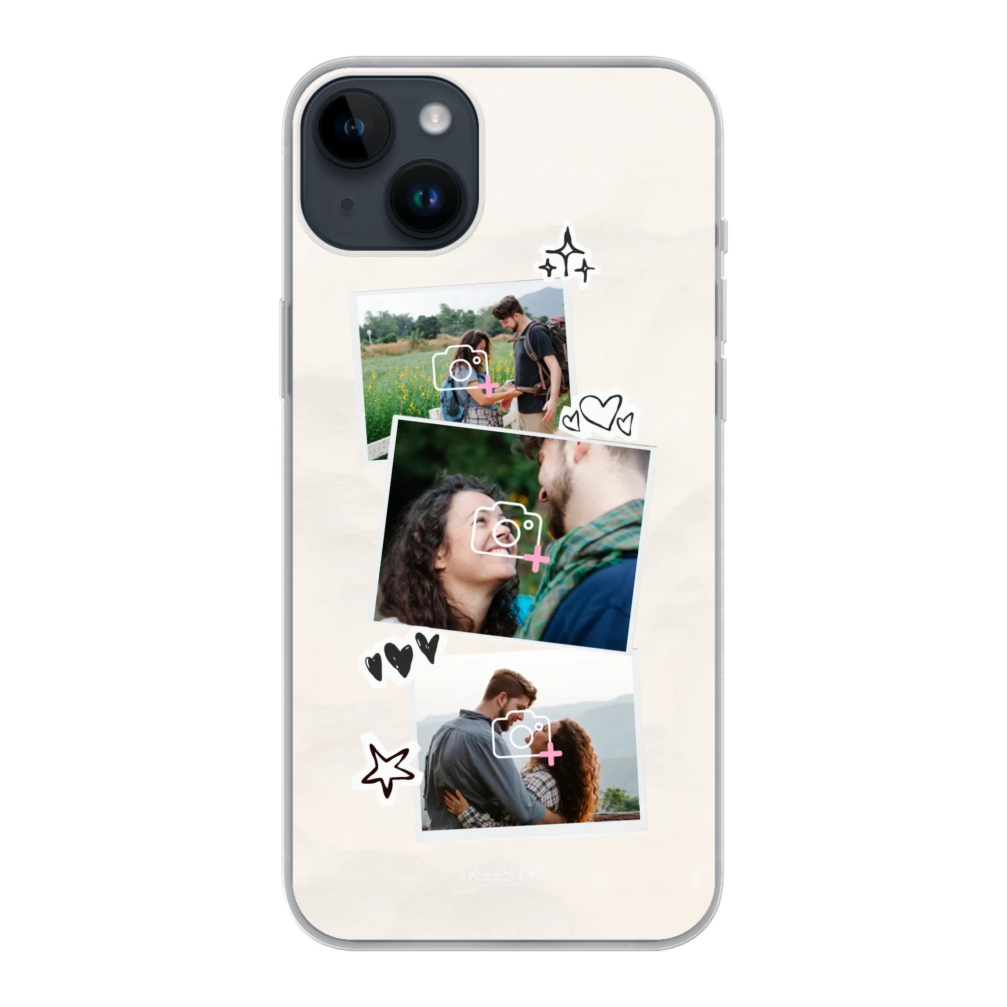 Telefoonhoesje Met Foto - Liefde - Soft hoesje