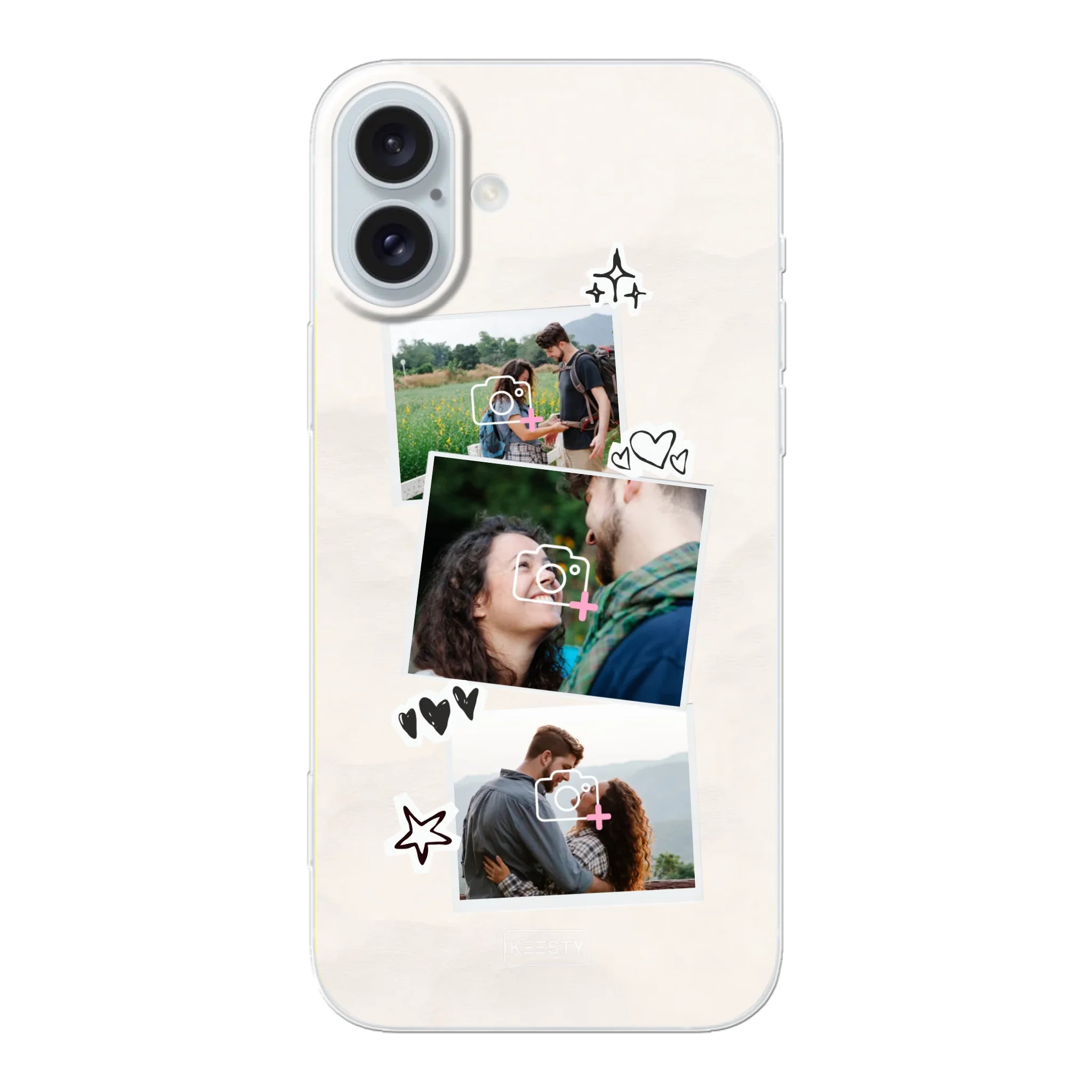 Telefoonhoesje Met Foto - Liefde - Soft hoesje
