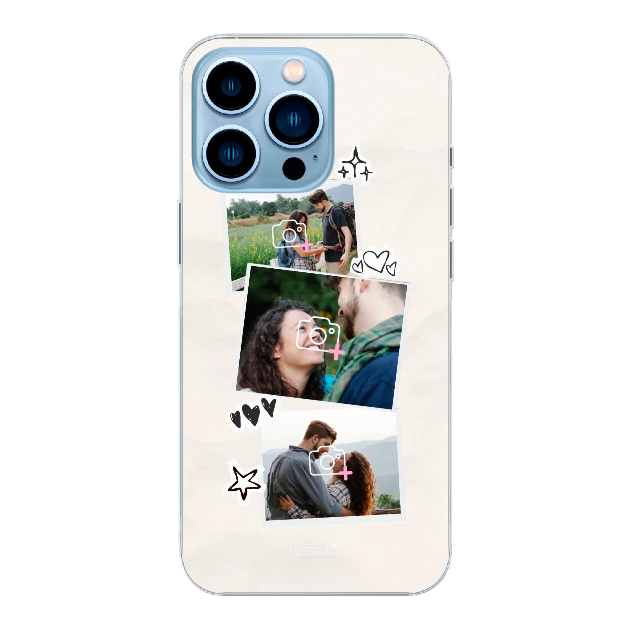 Telefoonhoesje Met Foto - Liefde - Soft hoesje