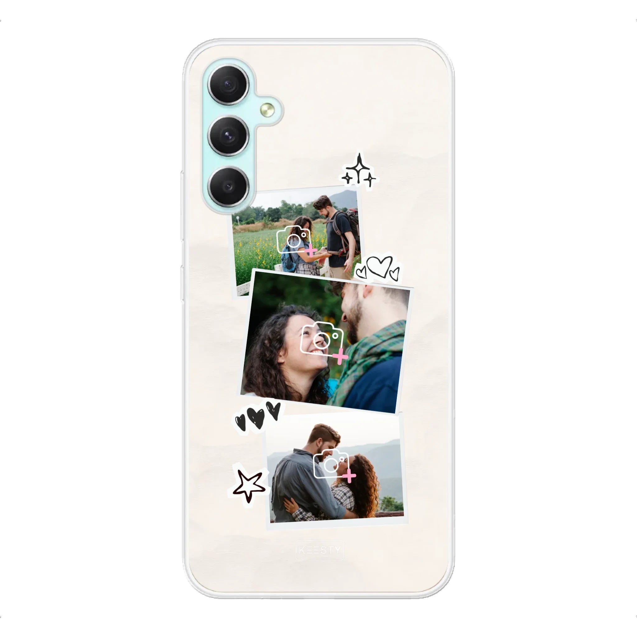 Telefoonhoesje Met Foto - Liefde - Soft hoesje