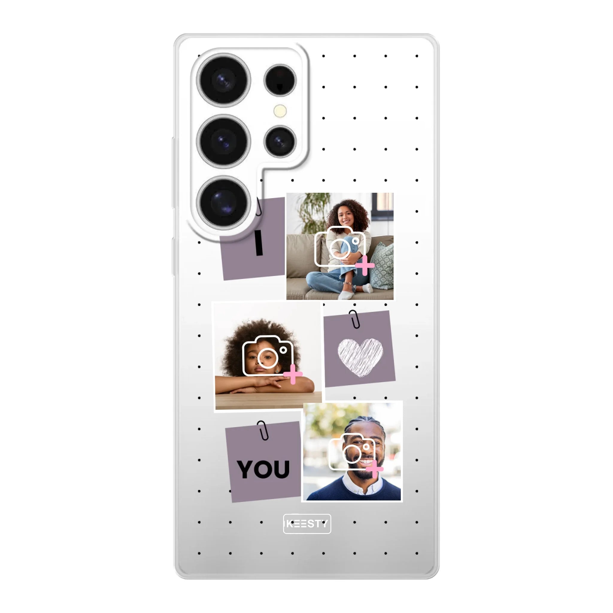 Foto op hoesje - Liefde - Soft hoesje