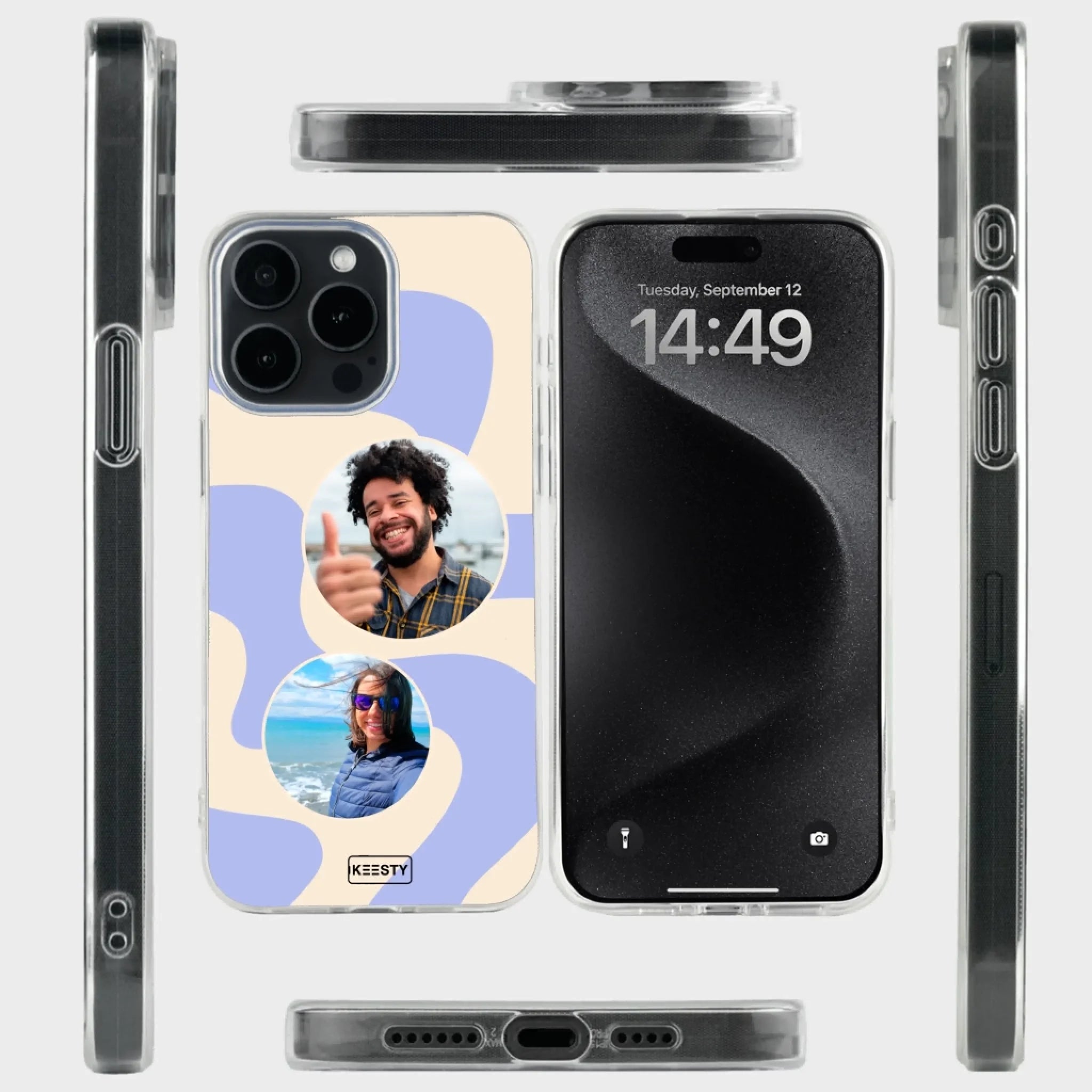 Soft hoesje alles detail retro