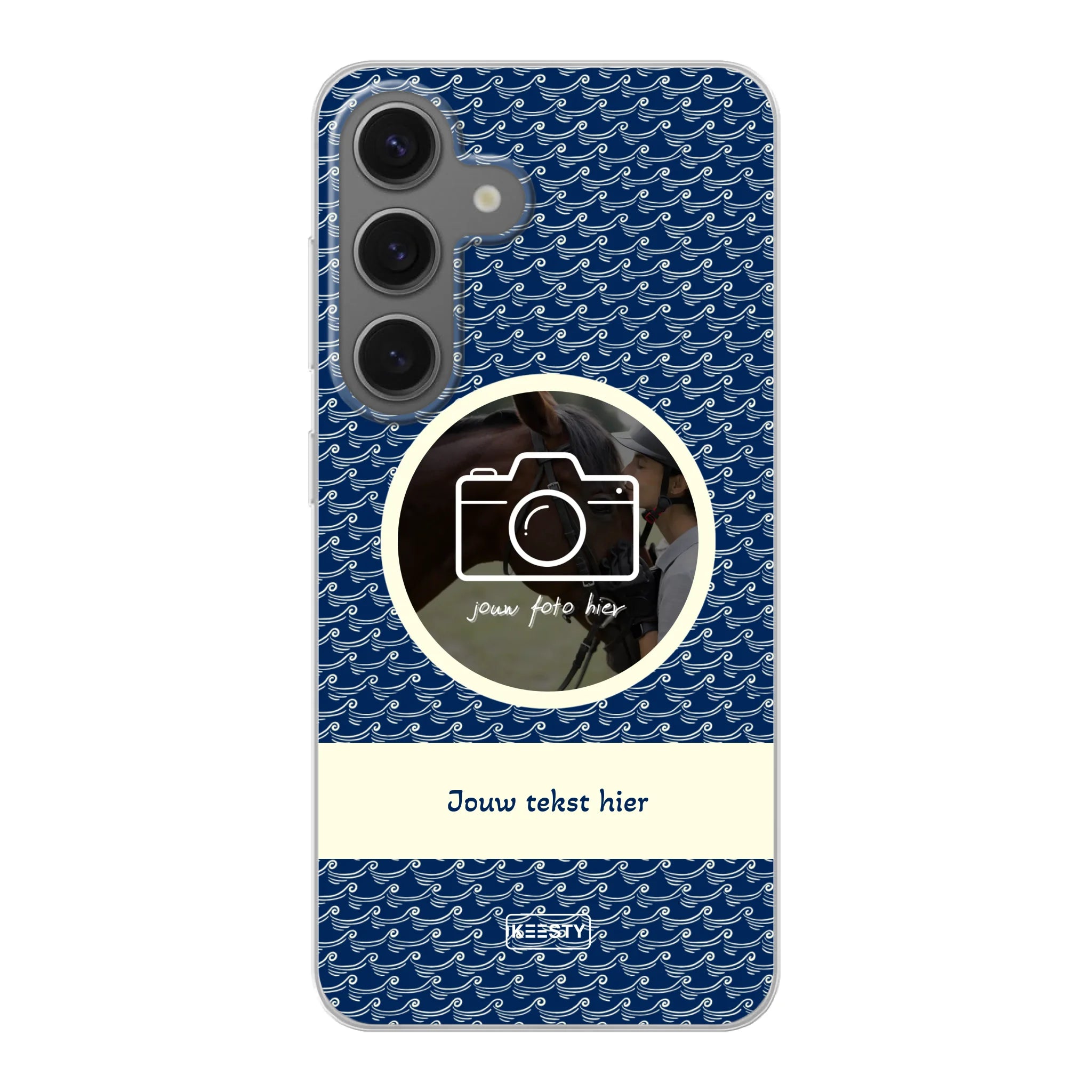 Telefoonhoesje Met Foto - Waves - Soft hoesje