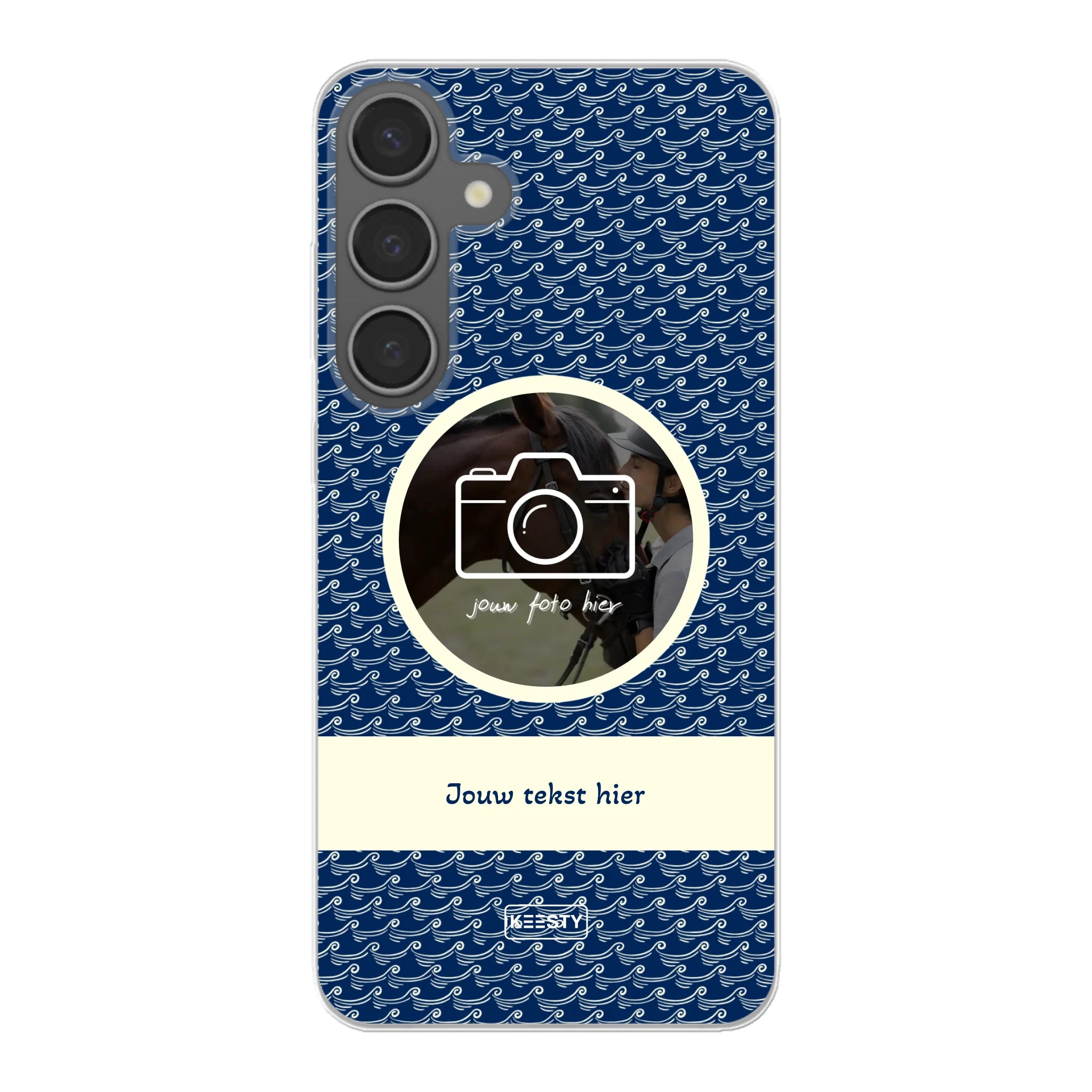 Telefoonhoesje Met Foto - Waves - Soft hoesje