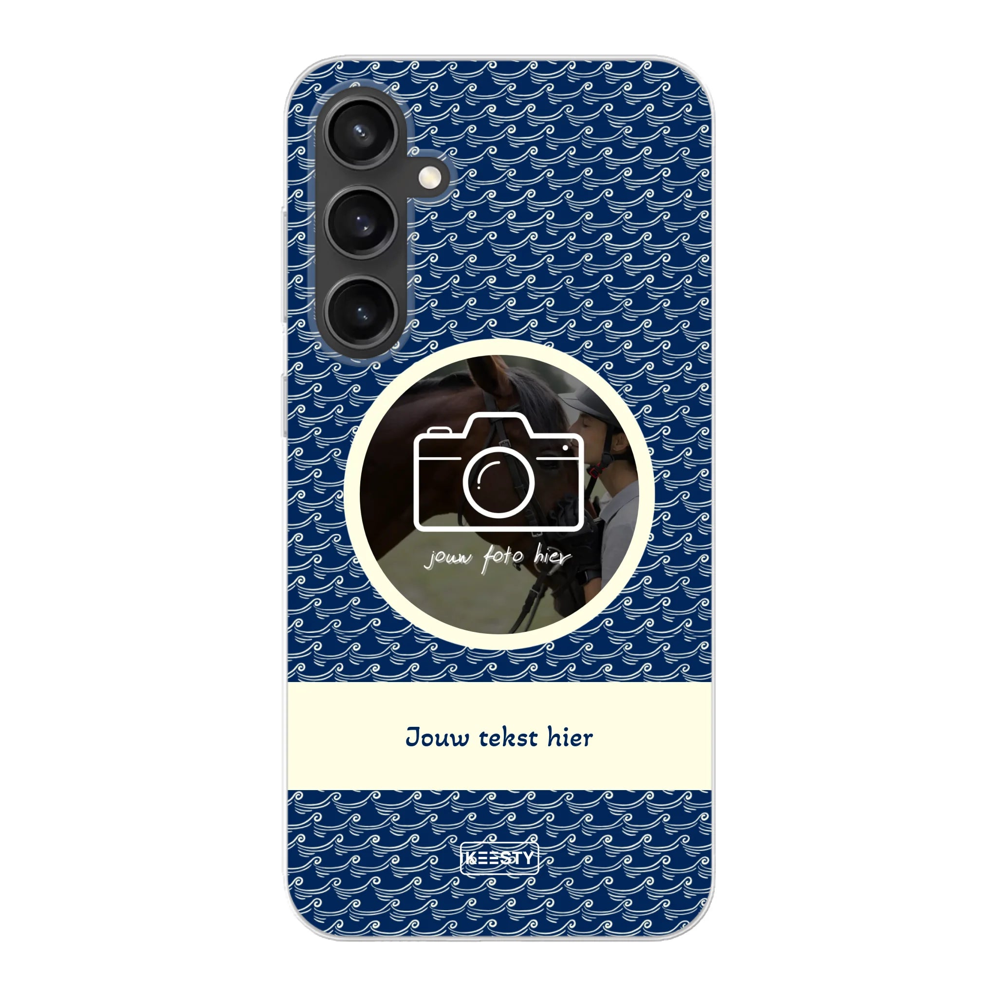 Telefoonhoesje Met Foto - Waves - Soft hoesje