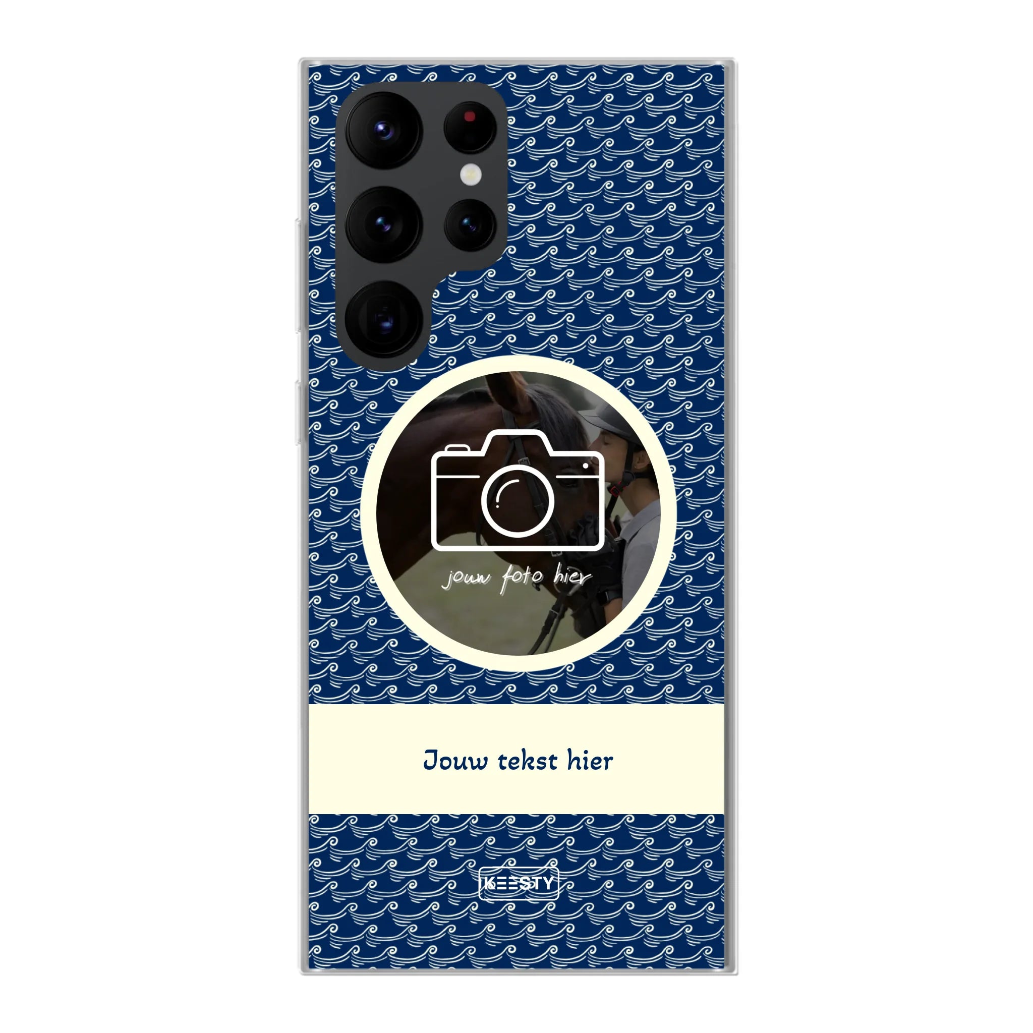 Telefoonhoesje Met Foto - Waves - Soft hoesje