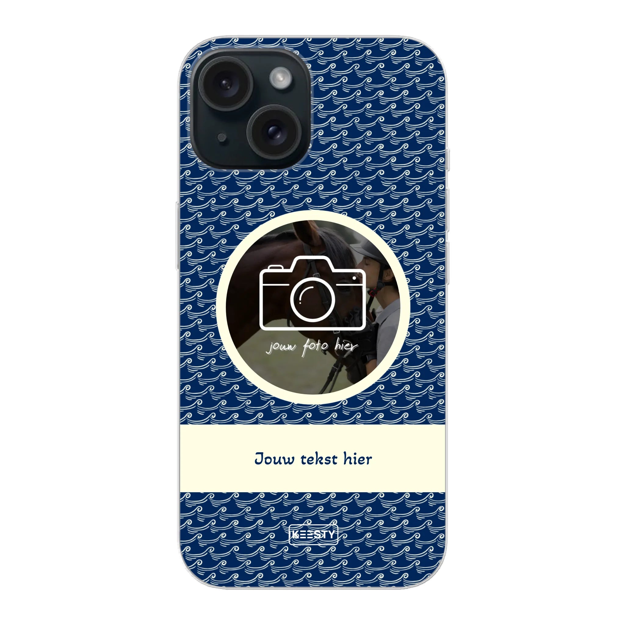 Telefoonhoesje Met Foto - Waves - Soft hoesje