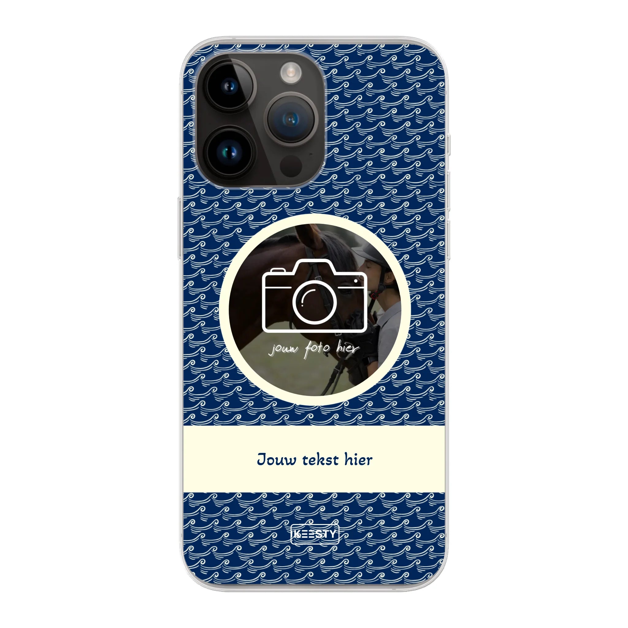 Telefoonhoesje Met Foto - Waves - Soft hoesje