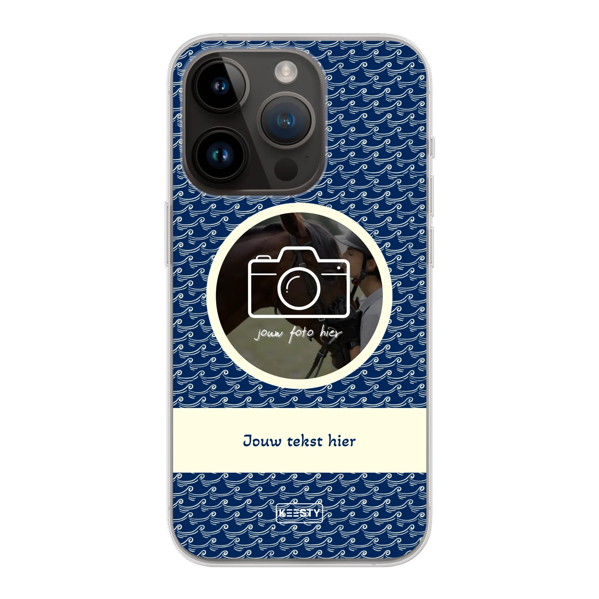 Telefoonhoesje Met Foto - Waves - Soft hoesje