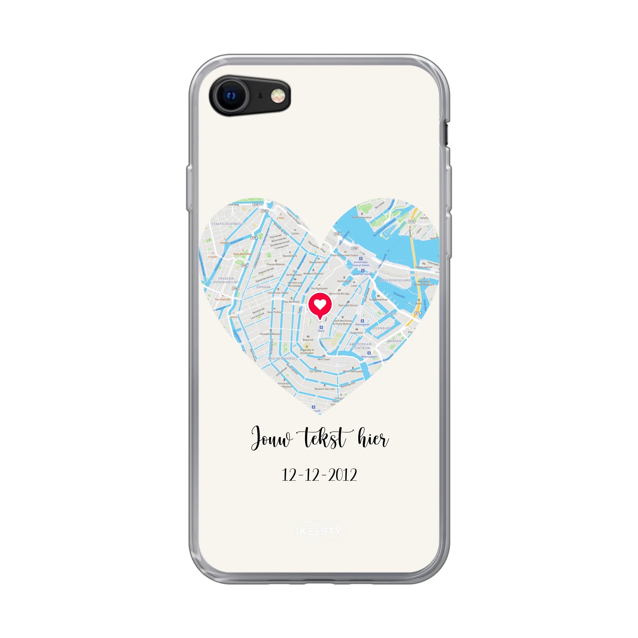 Telefoonhoesje Met Foto - City - Soft hoesje