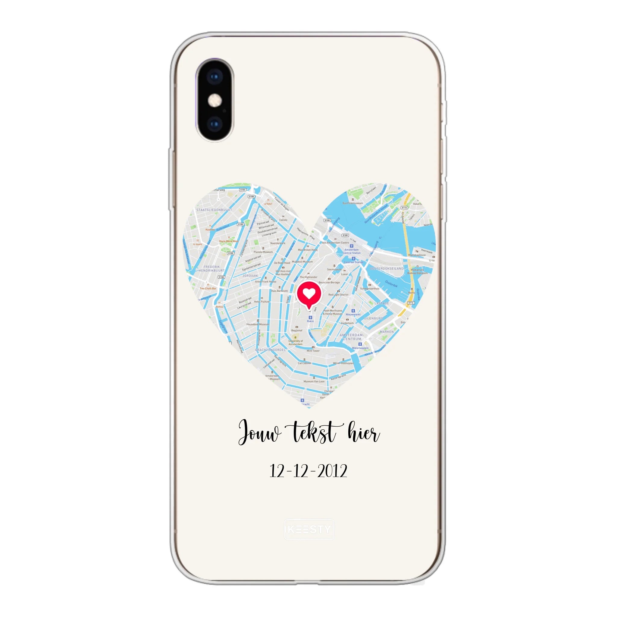 Telefoonhoesje Met Foto - City - Soft hoesje
