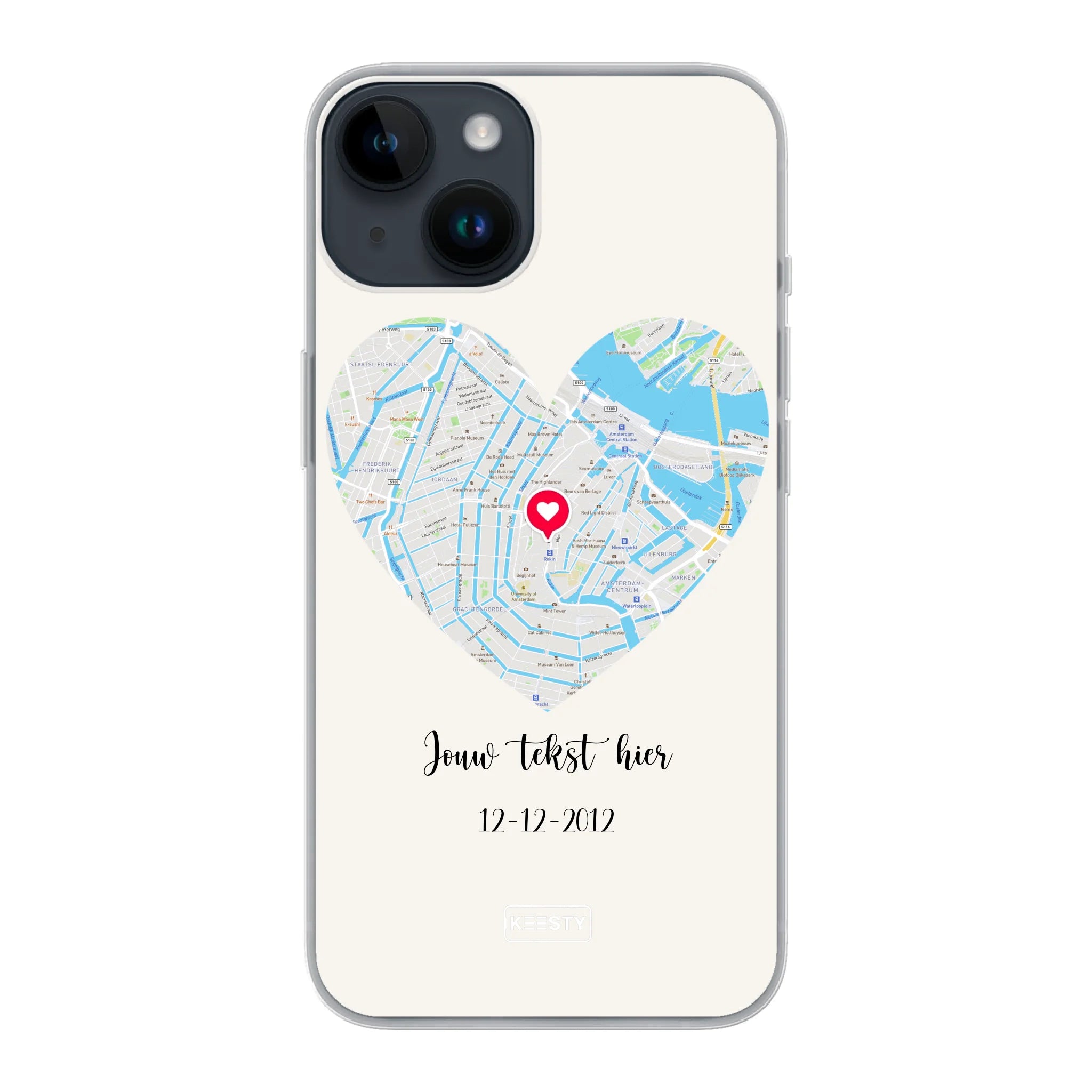Telefoonhoesje Met Foto - City - Soft hoesje