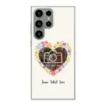 Telefoonhoesje Met Foto - Floral - Soft hoesje