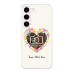 Telefoonhoesje Met Foto - Floral - Soft hoesje