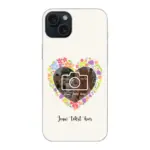 Telefoonhoesje Met Foto - Floral - Soft hoesje