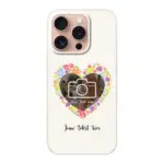 Telefoonhoesje Met Foto - Floral - Soft hoesje