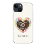 Telefoonhoesje Met Foto - Floral - Soft hoesje