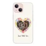 Telefoonhoesje Met Foto - Floral - Soft hoesje