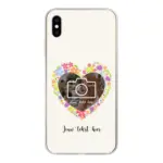 Telefoonhoesje Met Foto - Floral - Soft hoesje