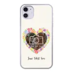 Telefoonhoesje Met Foto - Floral - Soft hoesje