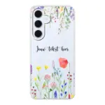 Telefoonhoesje Met Foto Maken - Bloemen - Soft hoesje