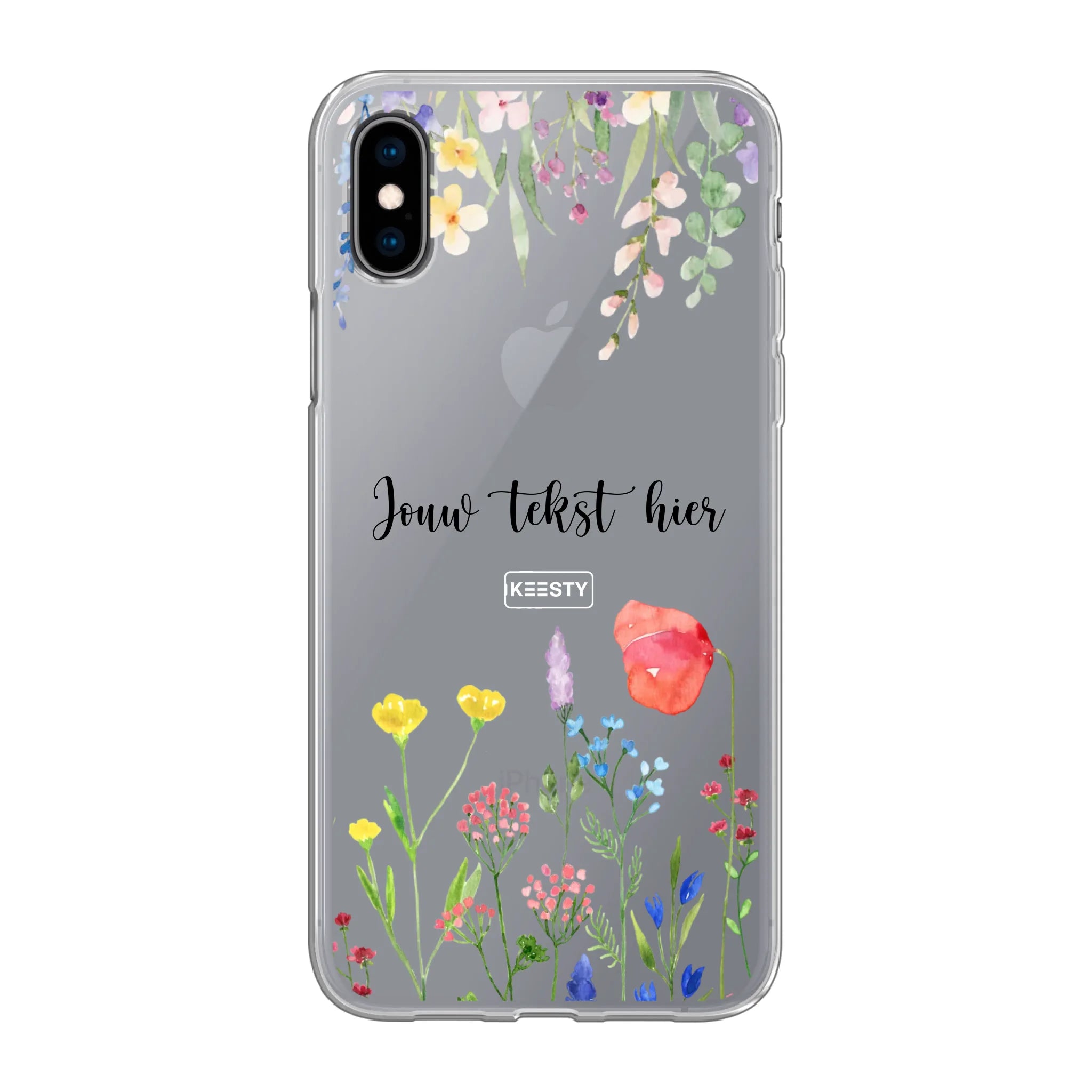 Telefoonhoesje Met Foto Maken - Bloemen - Soft hoesje