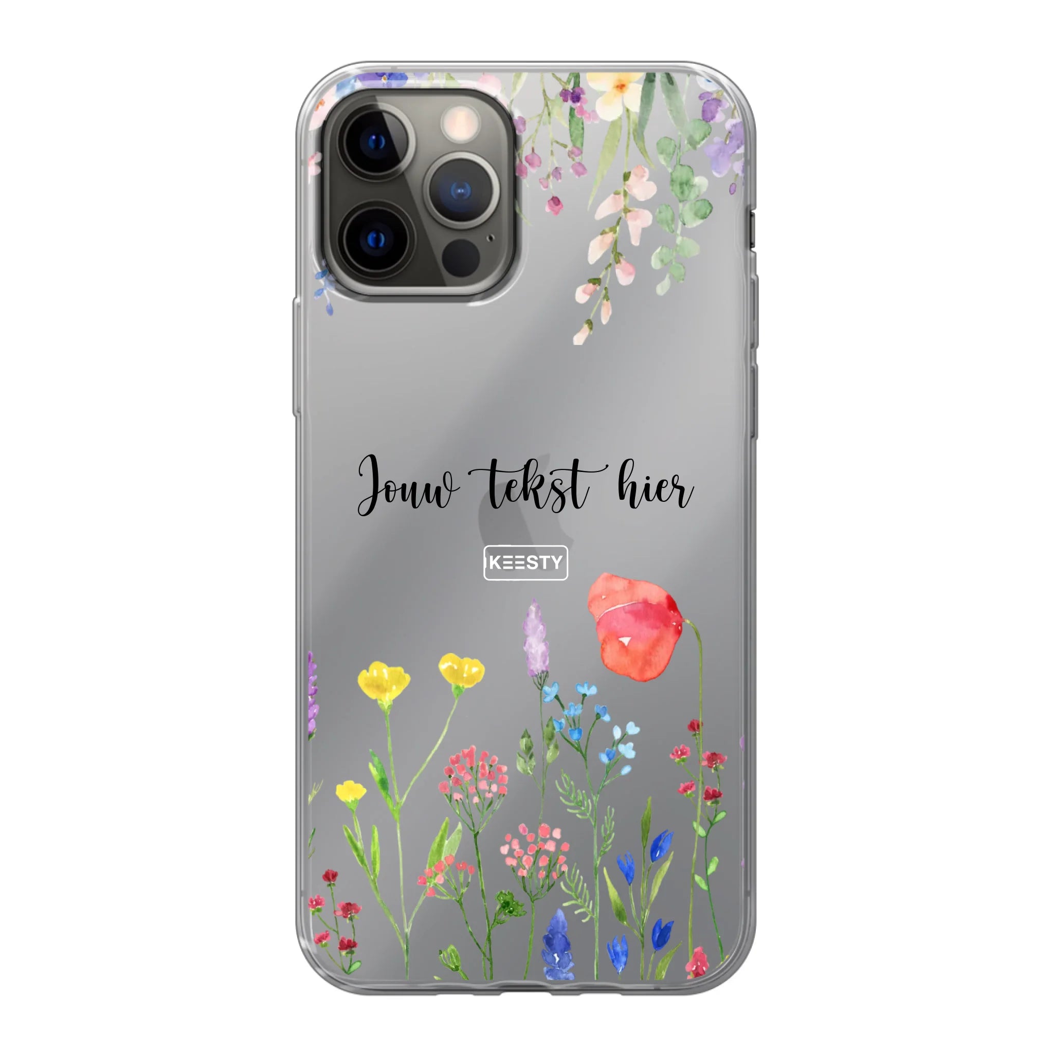 Telefoonhoesje Met Foto Maken - Bloemen - Soft hoesje