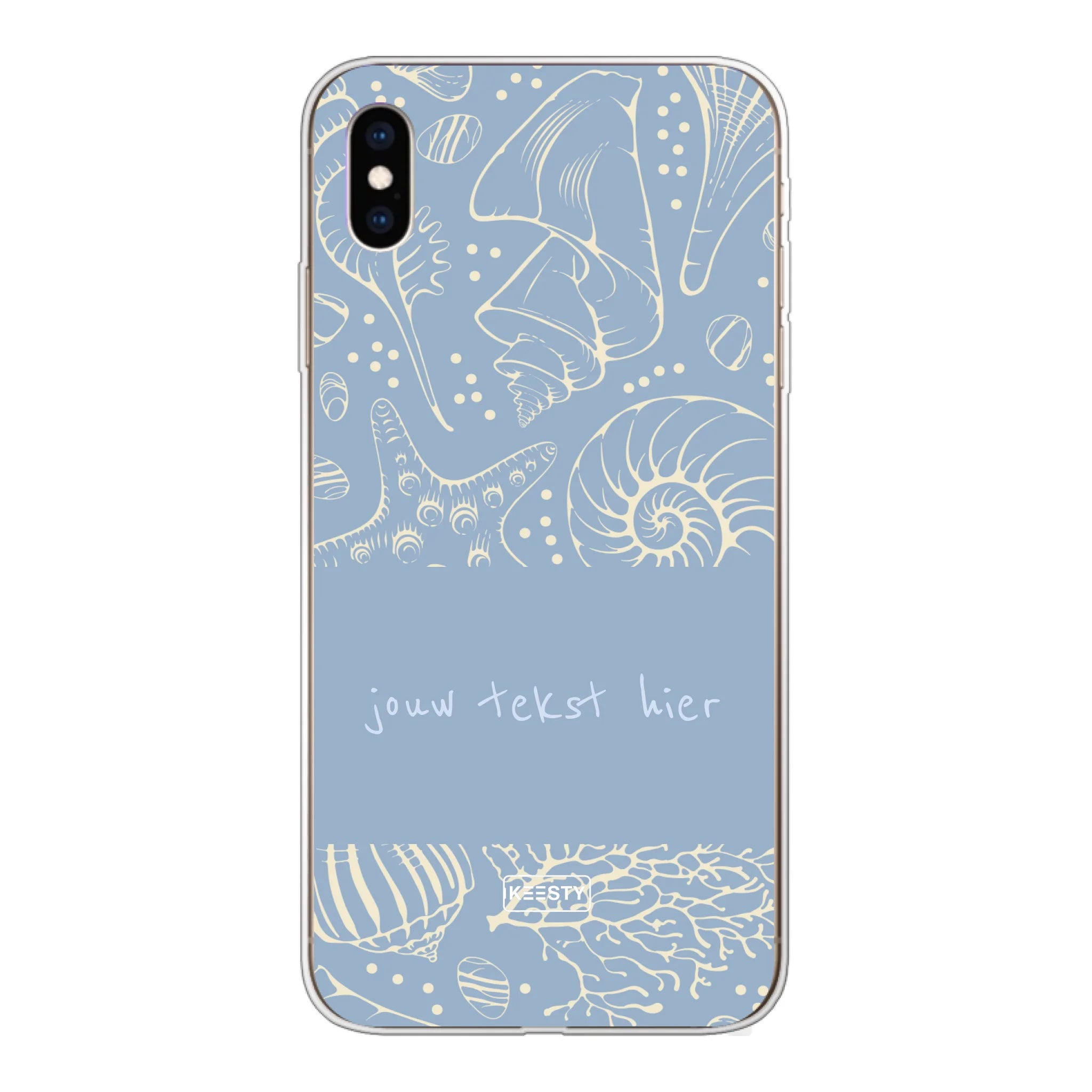 Eigen hoesje ontwerpen - Coastal - Soft hoesje