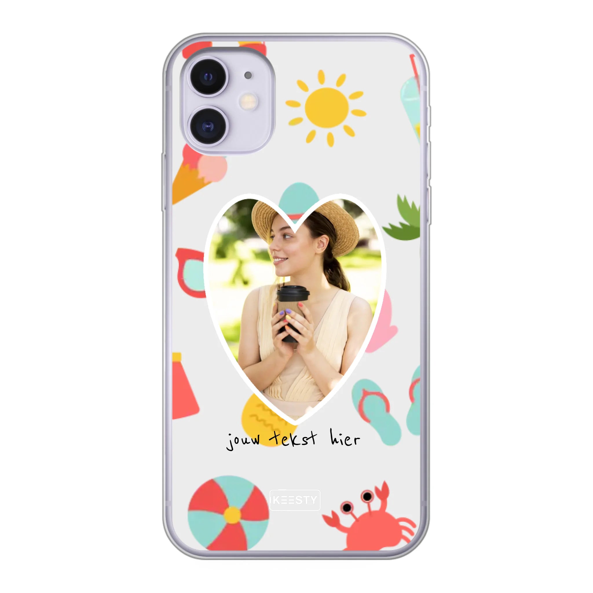Telefoonhoesje Met Foto - SUmmer Mix - Soft hoesje