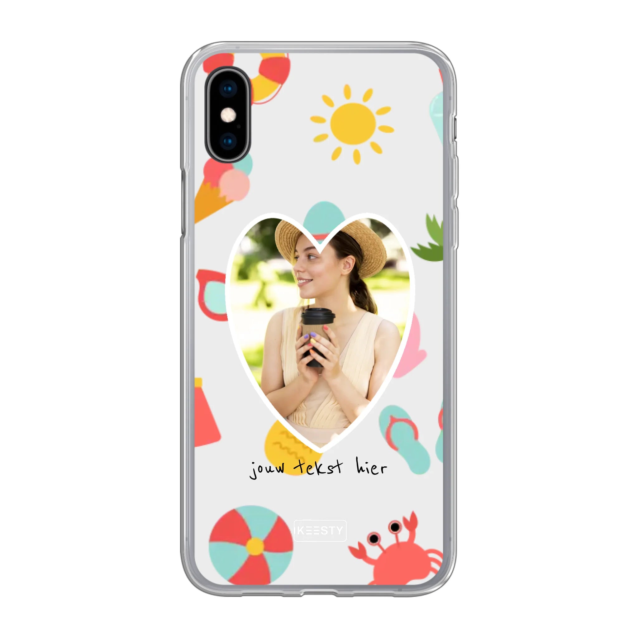 Telefoonhoesje Met Foto - SUmmer Mix - Soft hoesje